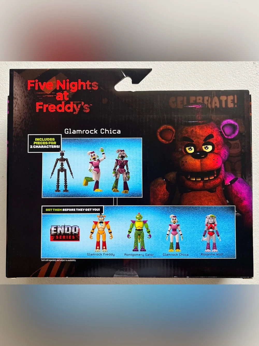 Five Nights At Freddy’s Endo Series Glamrock Chica & Shattered Glamrock Chica